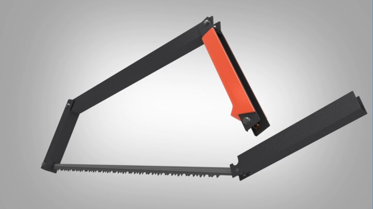 D model skládací pilky