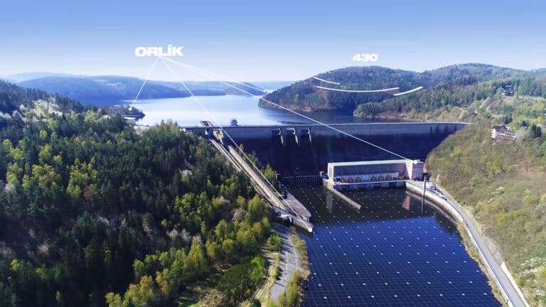 Letecké záběry z dronu