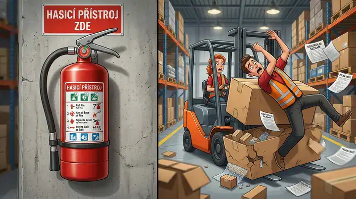 Tvorba školících videí a BOZP <br> školení s testováním zaměstnanců