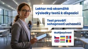 e-learnint vyhodnocování testů